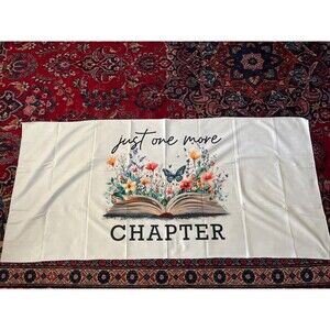 2 Pk! Just One More Chapter Beach Towel 27 X 32 In. Cozy Quick Dry Microfiber